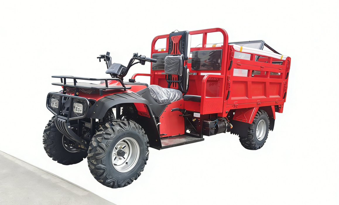 WK01 300cc utility cargo tricycle with reinforced cargo bed